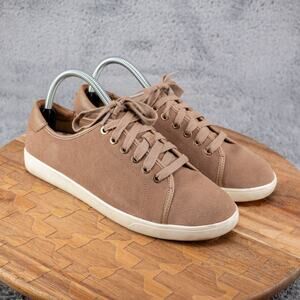 Vionic Sunny Brinley Sneakers Sz 8 Water Resistant Suede Lace Up Shoes
